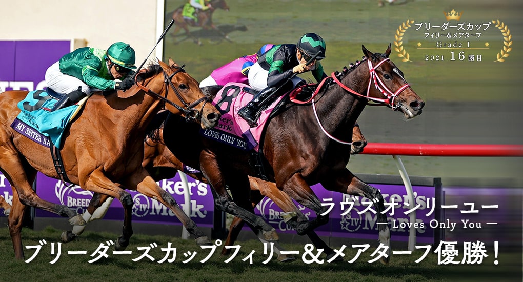 ラヴズオンリーユー ブリーダーズカップフィリー&メアターフ優勝